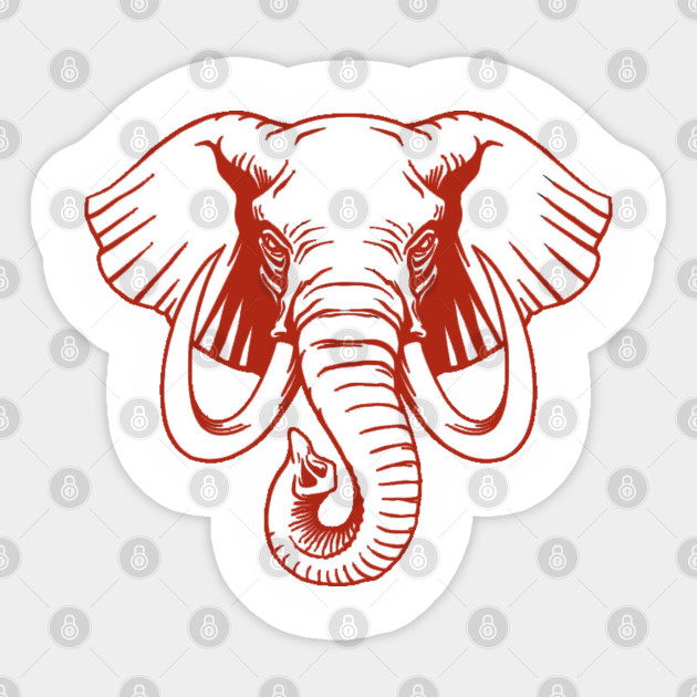 DST RED Dst Red Sticker TeePublic